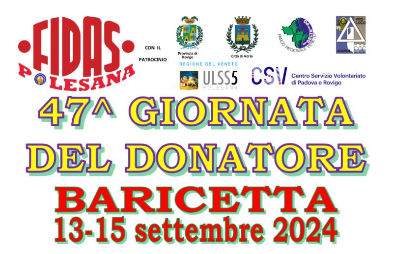 GIORNATA DEL DONATORE 2024