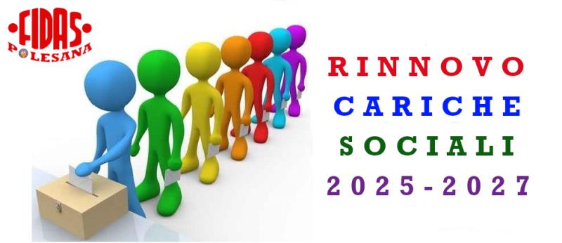 RINNOVO CARICHE SOCIALI TRIENNIO 2025-2027